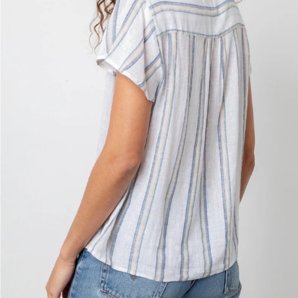 Rails Viera Top Ryland Stripe Women’s Small - Picture 3 of 9
